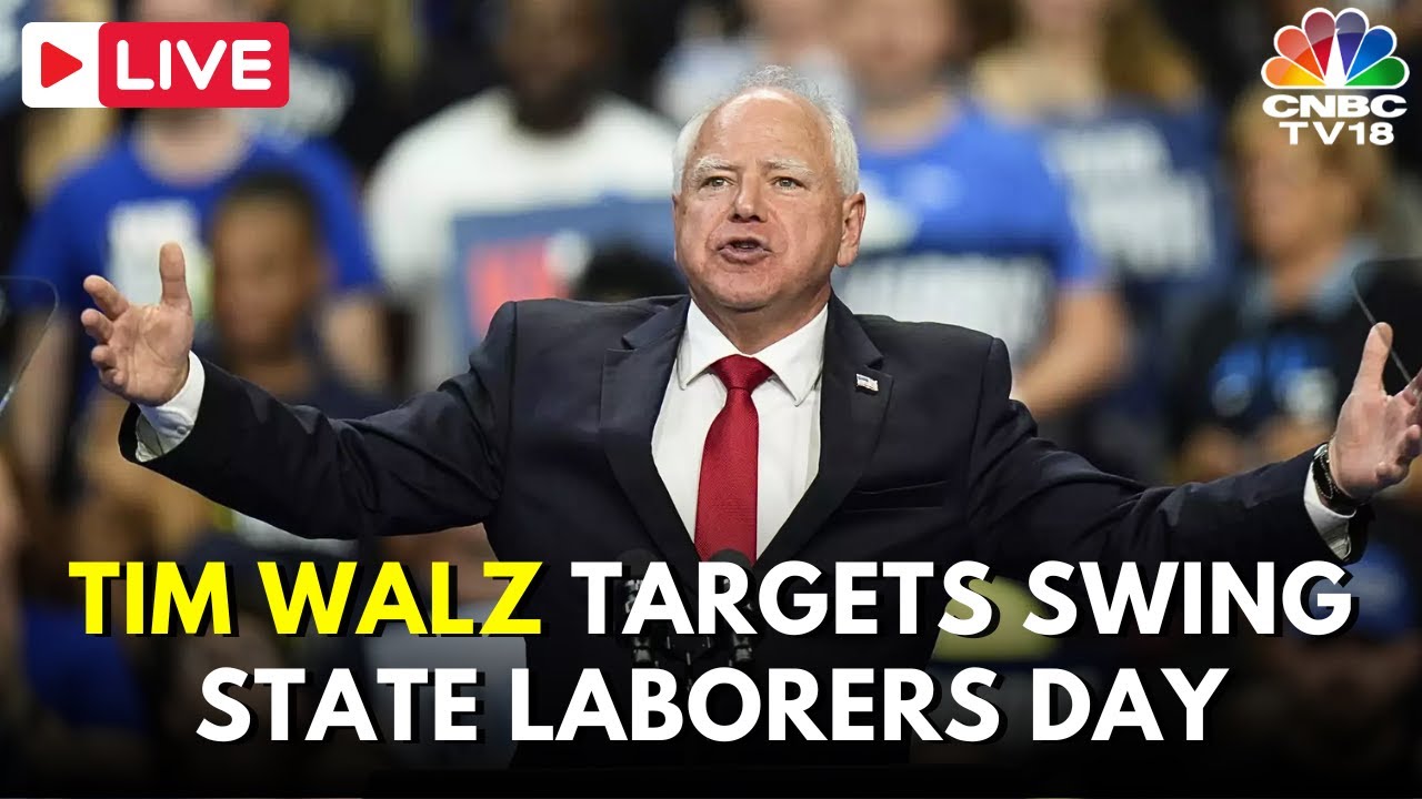 Tim Walz LIVE: Walz Speaks with Union Members at Labor Day Campaign...